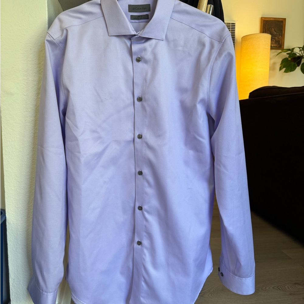 Calvin Klein Lilac Dress Shirt